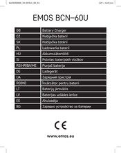 Emos BCN-60U Bedienungsanleitung