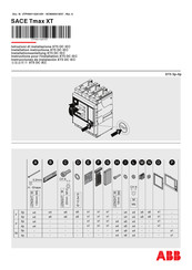 Abb SACE Tmax XT Serie Installationsanleitung