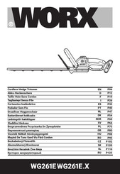 Worx WG261E.X Originalbetriebsanleitung
