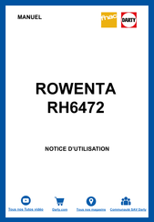 ROWENTA EO64 Bedienungsanleitung