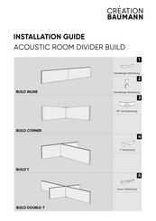 Creation Baumann ACOUSTIC ROOM DIVIDER BUILD Installationsanleitung