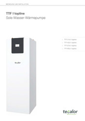 Tecalor TTF I topline Bedienung Und Installation