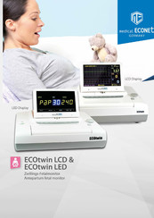medical ECONET ECOtwin LCD Bedienungsanleitung