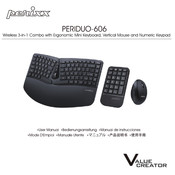 Perixx Value Creator PERIDUO-606 Bedienungsanleitung
