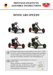 DINO CARS Junior F Hot Rod Professional Montageanleitung