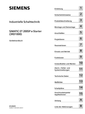 Siemens simatic et 200sp Gerätehandbuch