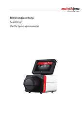 Analytik Jena ScanDrop2 Bedienungsanleitung