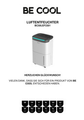 Be Cool BC50LEF2301 Bedienungsanleitung