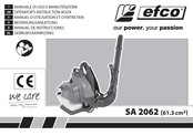 Efco SA 2062 Bedienungsanleitung
