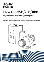 Aqua Forte Blue Eco 1100 Gebrauchsanleitung