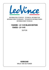 LeoVince LV-14 R BLACK EDITION Montageanleitung
