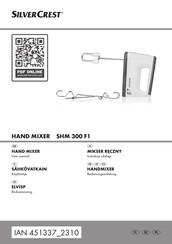 Silvercrest SHM 300 F1 Bedienungsanleitung