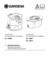 Gardena AquaPrecise 16000 Betriebsanleitung
