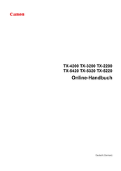 Canon imagePROGRAF TX-5220 Online-Handbuch