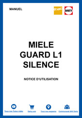 Miele Guard L1 Cat & Dog Flex Obsidianschwarz Bedienungsanleitung