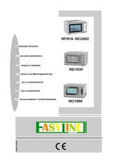 FIMAR EASYLINE MC/2452 Benutz Und Wartungsanleitung