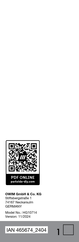 Parkside HG10714 Bedienungs- Und Sicherheitshinweise