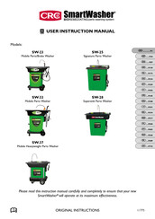 CRC SmartWasher SW-23 -RGB Betriebsanleitung