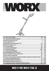 Worx WG119E Originalbetriebsanleitung