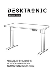 Desktronic HOME ONE Montageanleitungen