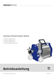 vacuubrand PC 3016 NT VARIO Betriebsanleitung