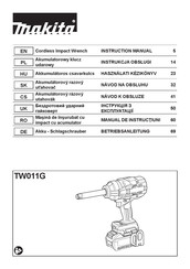 Makita TW011G Betriebsanleitung