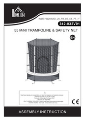 HOMCOM 342-032V01 Montageanleitung