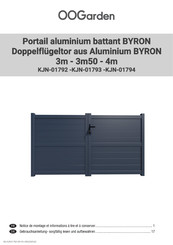 OOGarden BYRON KJN-01792 Gebrauchsanleitung