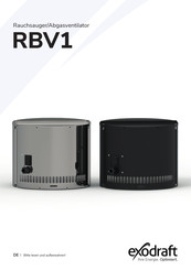 Exodraft RBV1B01 Handbuch