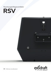 Exodraft RSV009-41 Handbuch