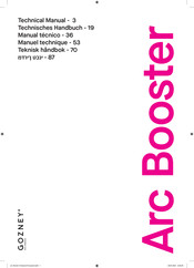 Gozney Arc Booster Technisches Handbuch