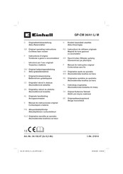 EINHELL 34.132.47 Originalbetriebsanleitung