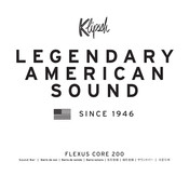 Klipsch FLEXUS CORE 200 Bedienungsanleitung