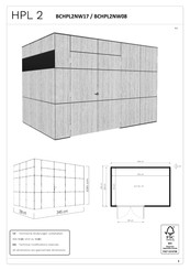 Bertilo BCHPL2NW08 Montageanleitung