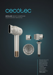 Cecotec DRYGLAM WAVES CHAMPAGNE Bedienungsanleitung