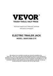 VEVOR BASIC3500-2-7P Bedienungsanleitung