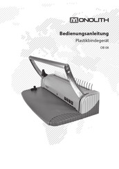 monolith OB 08 Bedienungsanleitung