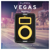Klipsch VEGAS Bedienungsanleitung
