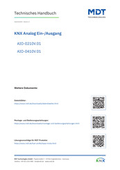 MDT Technologies AIO-0410V.01 Technisches Handbuch