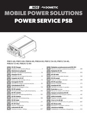 Dometic NDS POWER SERVICE PSB Montage- Und Bedienungsanleitung