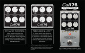 Origin Effects Cali76 Anleitung Zum Einstieg