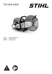 Stihl TS 710.0i Gebrauchsanleitung