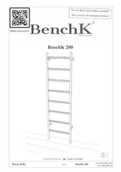BenchK 200 Bedienungsanleitung