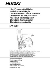 Hikoki NV 100H Bedienungsanleitung
