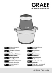 Graef CH 501EU Bedienungsanleitung