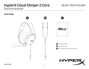 HyperX Cloud Stinger 2 Core Schnellstartanleitung