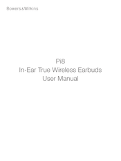 Bowers & Wilkins Pi8 Bedienungsanleitung