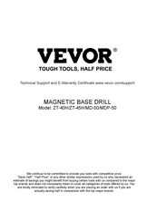 VEVOR MD-50 Benutzerhandbuch