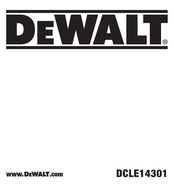 Dewalt DCLE14301 Bersetzt Von Den Originalanweisungen