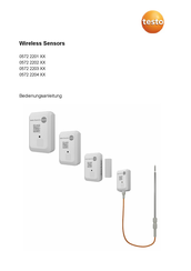 testo 0572 2203 Bedienungsanleitung